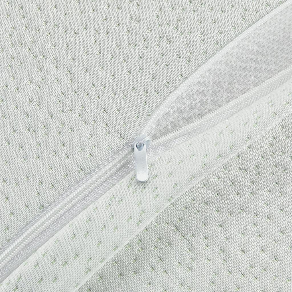 Druckentlastendes Kissen aus Bambusfaser mit anatomischer 3D-Konturstütze und adaptivem Memory-Schaumstoffkern