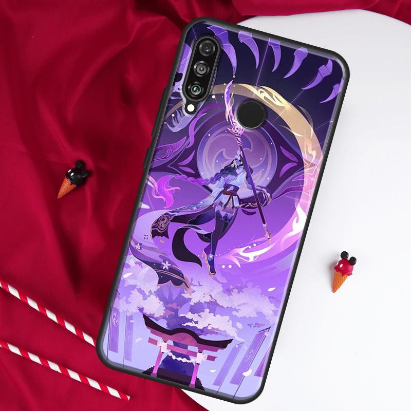 Raiden Shogun Genshin Impact For Huawei Nova 10 SE 9 5T 12s 12i 11i Y91 Y90 Y60 Y70 Y72 Y61 P20 P30 P40 Lite P60 Pro Case