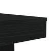 LED Coffee Table Black Oak Effect 90 X 50 X 40 Cm