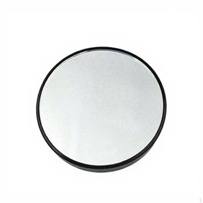 Enlarging Makeup Mirror, Black Suction Vanity High Resolution, Portable