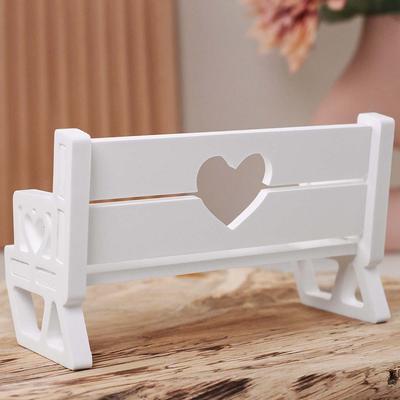 Splicing Chair Silicone Mold DIY Heart Bench Rocking Chair Gypsum Craft Molds Concrete Resin Home Decor Ornaments Craft Gifts
