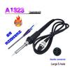 936/969 Electric Soldering Iron Handle with 5-Pin/7-Hole Accessories for Repair and Welding