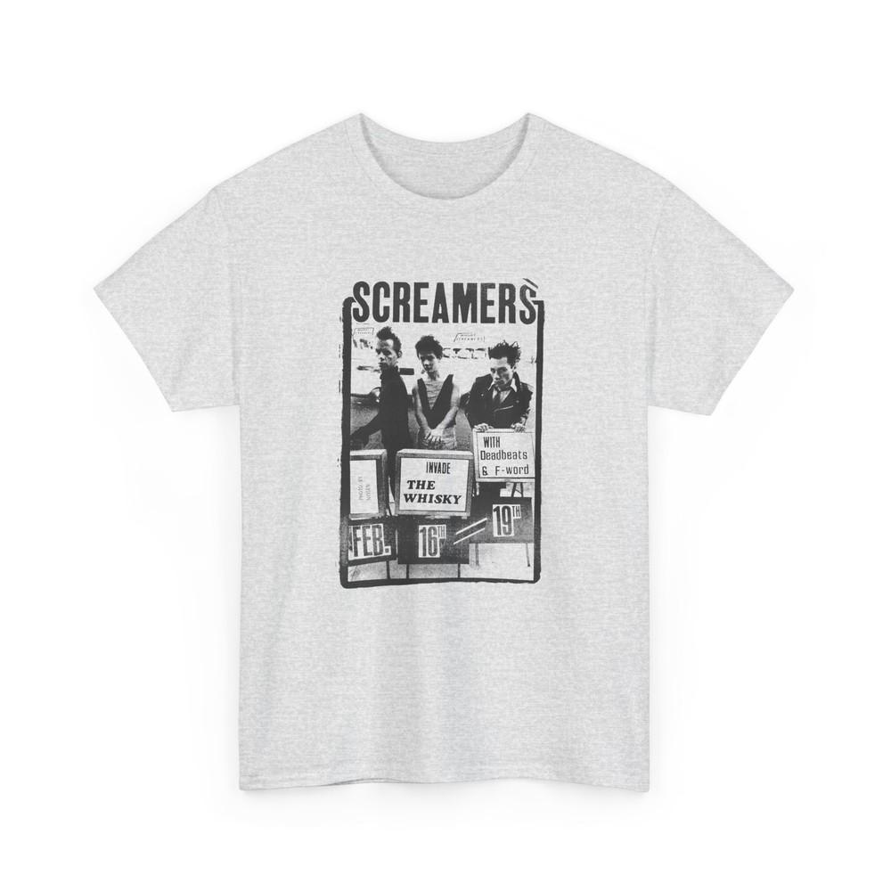 

screamers, deadbeats, f-word show 1978 show poster tshirt 3XL