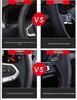 Coprivolante Cucito a Mano in Vera Pelle per Mitsubishi Pajero V93/V73 (11 Modelli) - Wrap Completo