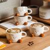 1 STuks Keramische Koffiemok, Home Office Cartoon Mok, Latte Mocha, Warme Chocolademelk