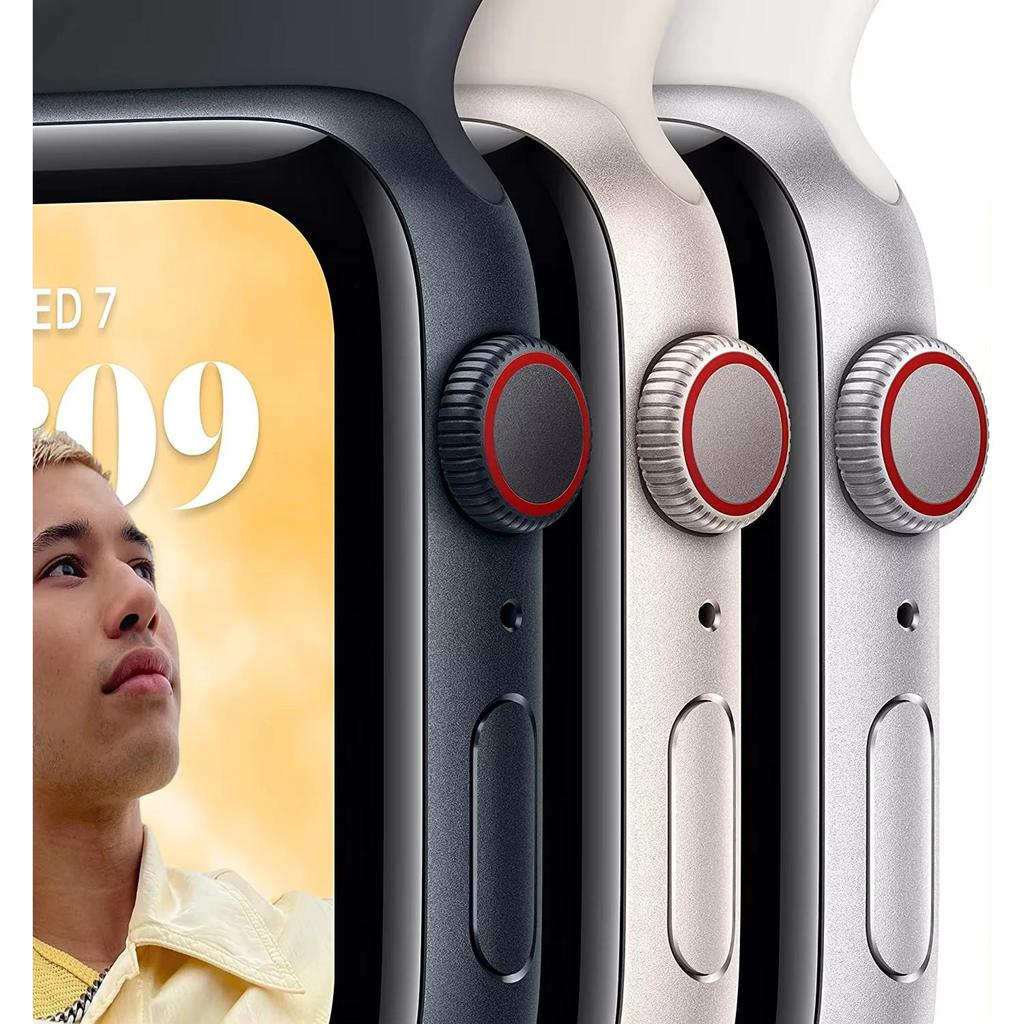 Apple Watch SE reconditionnée(2e génération) Boîtier en Aluminium 40mm / 44mm avec Bracelet Sport Montre Connectée iOS