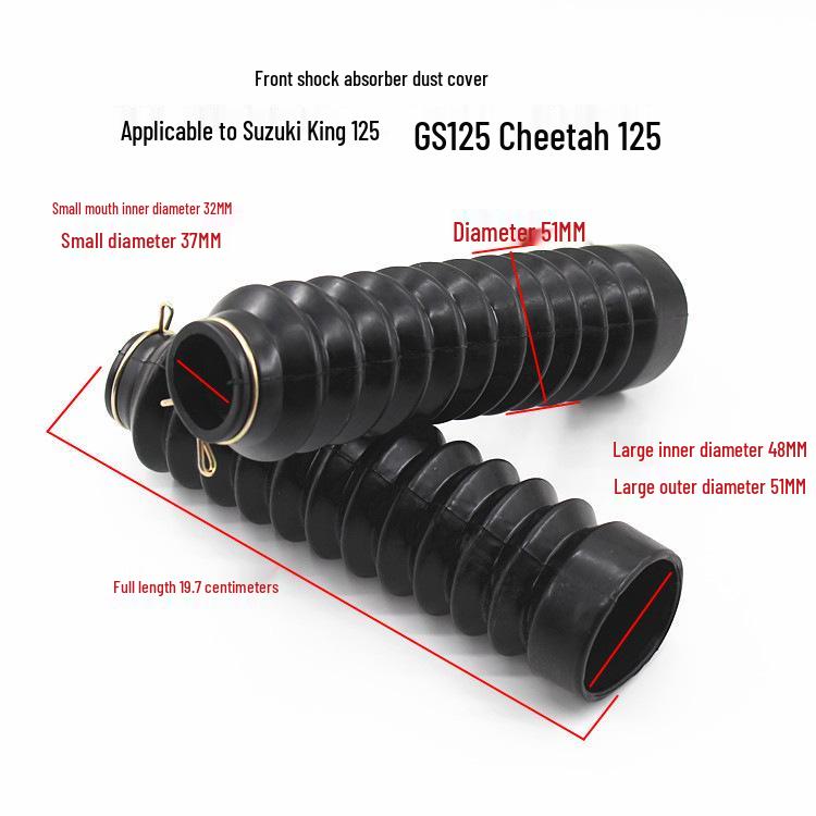 

Suzuki Wang GS125 HJ125K Front Shock Absorber Dust and Leather Cover