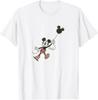Heiße Mode Lässig Disney Mickey & Freunde Klassisch Vintage Mickey Ohren Ballon T-Shirt S-4XL Sommer