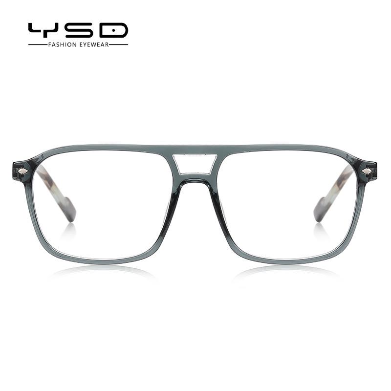 LS219 Retro Schildpatt Anti-Blaulicht Wayfarer Brille mit Acetat-Bügeln – Klassischer Europäischer & Amerikanischer Stil.