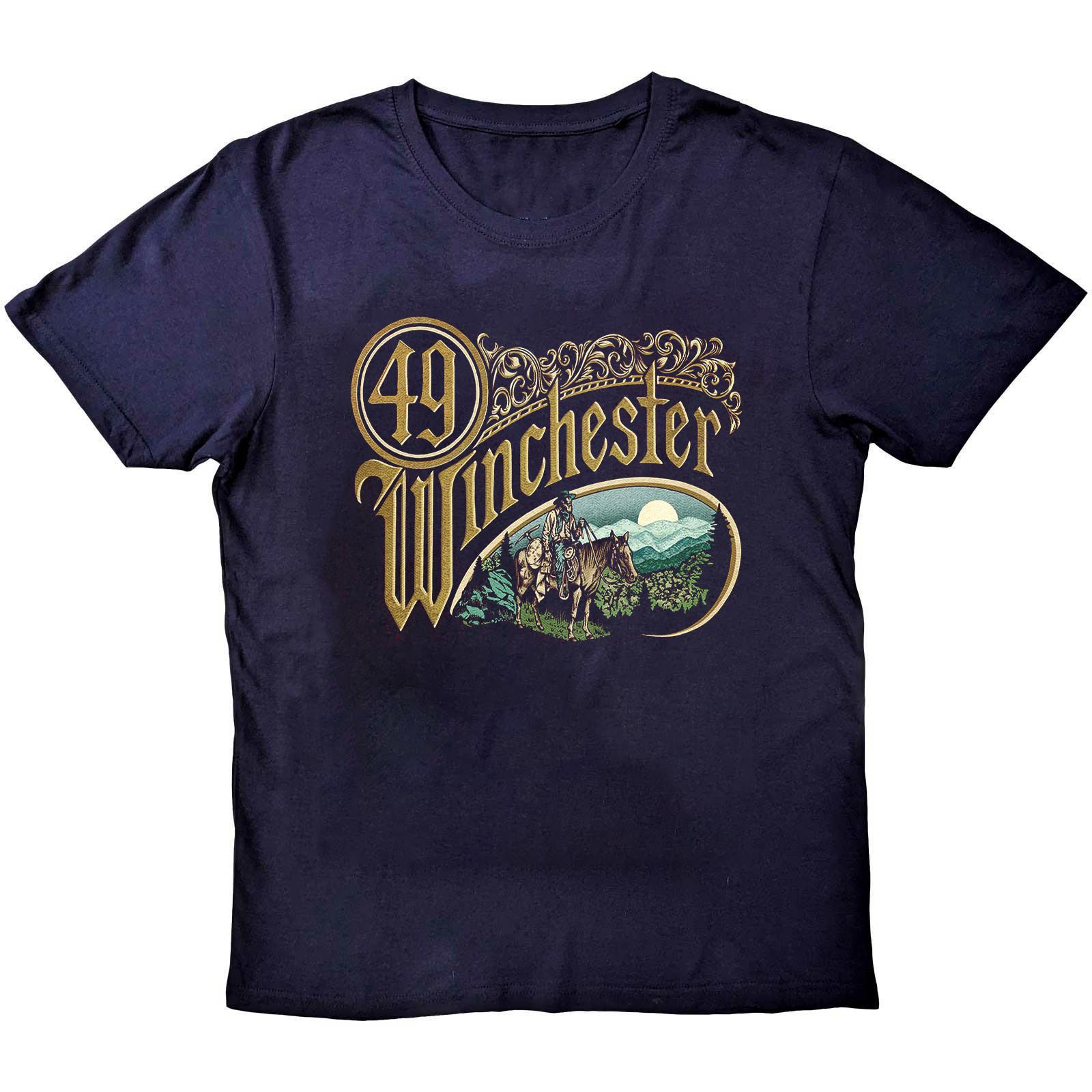 Collection 49 Winchester Band Leavin This Holler Black Shirt CL876 XXL