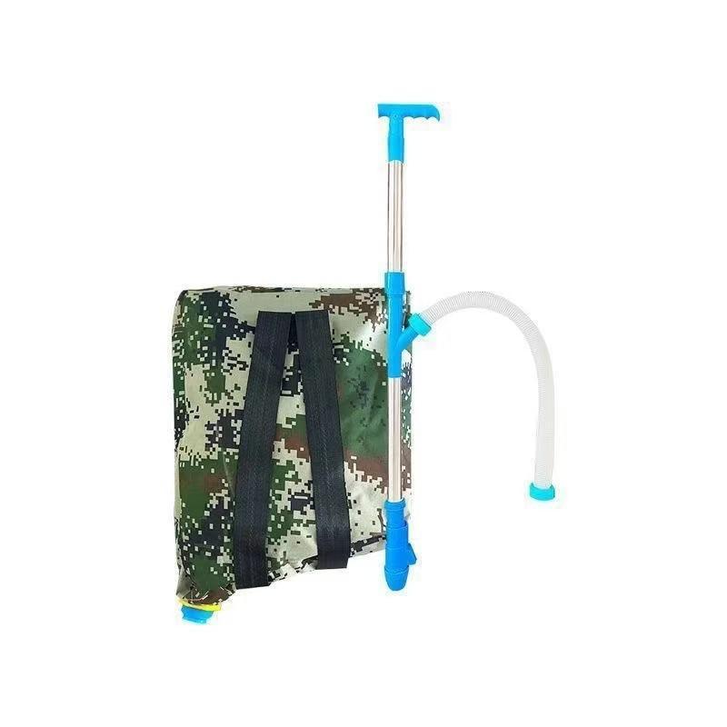 Manual Granular Fertilizer Applicator Labor Saving Adjustable Output For Agricultural Corn Cane Vegetable Garden Fertilizing