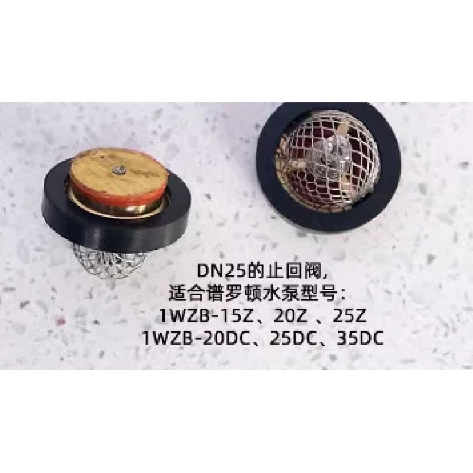 PRODN pump pressure sensor check valve