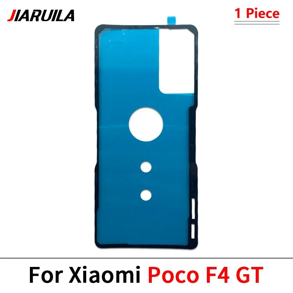 Back Battery Cover Sticker Adhesive For Xiaomi Poco F3 F4 GT F5 Pro M4 Pro 4G 5G Back Door Waterproof Adhesive Tape Glue For Poco F4 GT