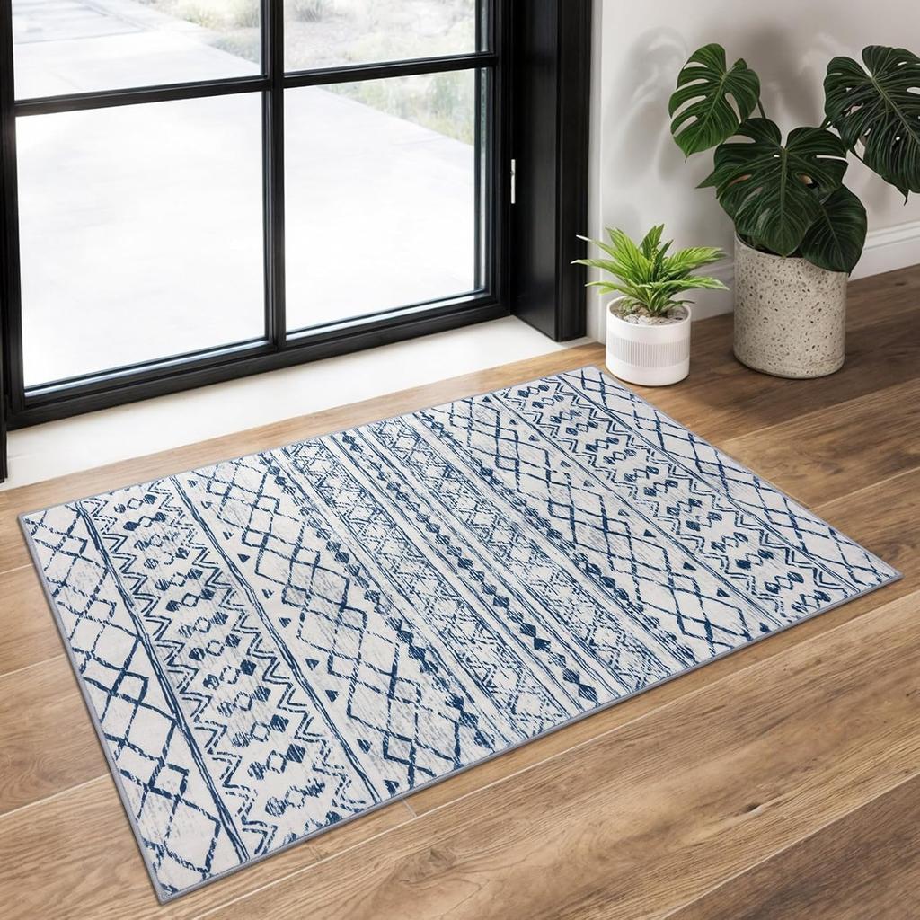 Geometric Striped Carpet  Minimalism  Modern Anti Slip Carpet  Home Decoration Living Room Entrance  Durable Indoor Carpet