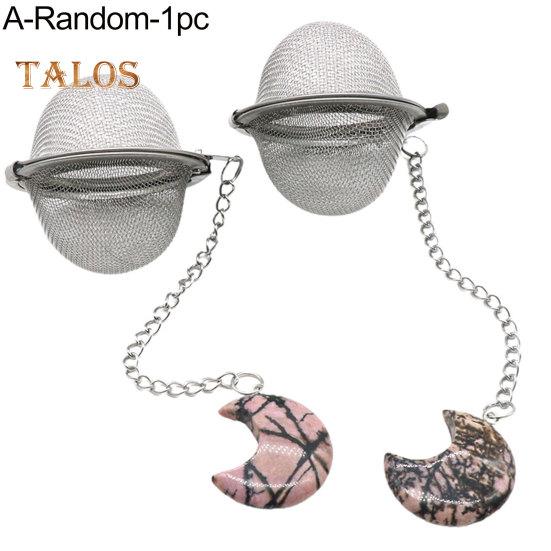 Teesieb, mondförmige Filtration, hochfest, robust, für Hot Pot-Gewürze, Teesieb-Kugel für Cafés