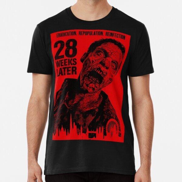 28 WEEKS LATER ZOMBIE LONDON DESIGN T-Shirt XXL