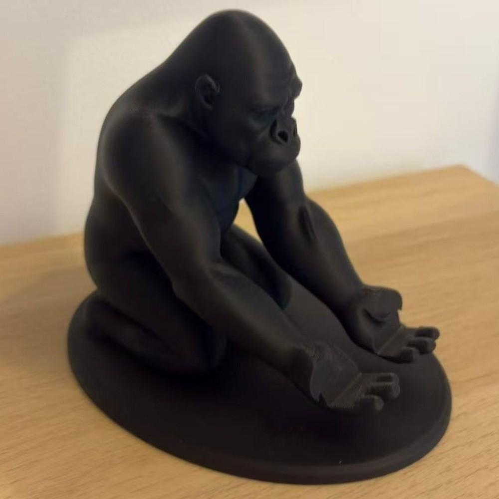 Fashion Funny Gorilla-Shaped Stand 3D Printed Decorations Gorilla Ornaments Creative Multi-functional Pen Holder Birthday Gift