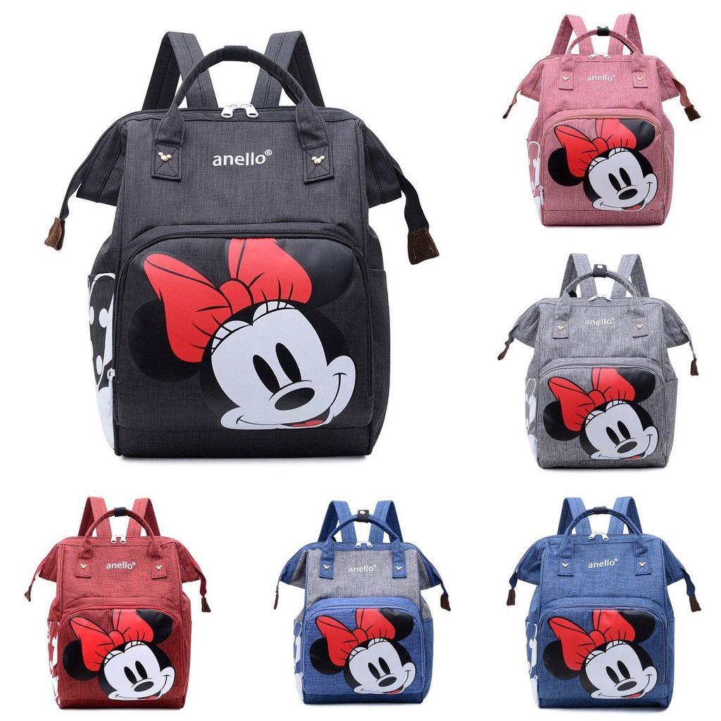Large Capacity Minnie Mommy Bag Stylish Convenient Maternity Backpack