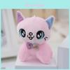 Cute Cartoon Plush Keychain Mini Stuffed Cat Bag Accessory For Kids