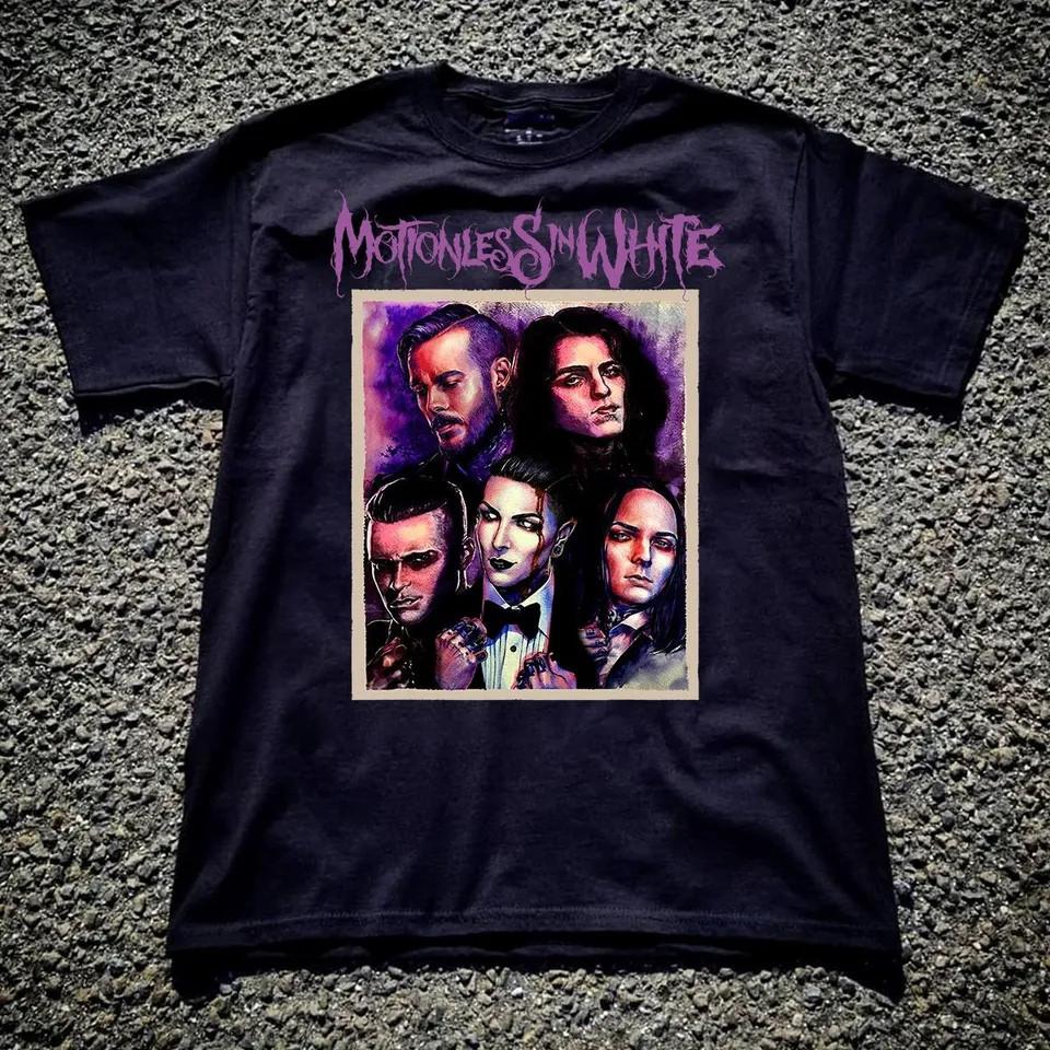 

Motionless In White Band Concert Photo Tshirt S to 5XL UR164 Unisex T-Shirt XL