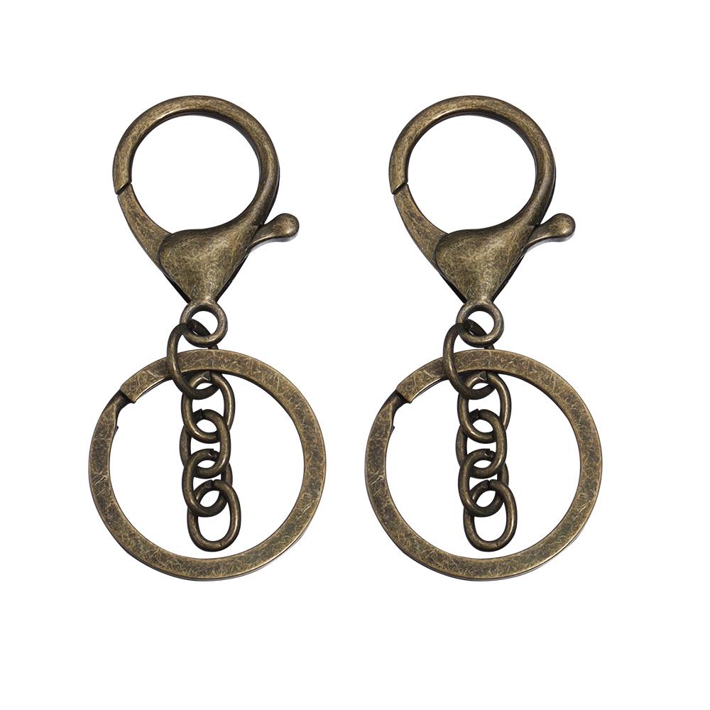 5pcs/bag Lobster Clasp Key Hook Keyrings Fashion Trend Key Chain For Bag Charm Keychains Accessories Gifts DIY Jewelry Making