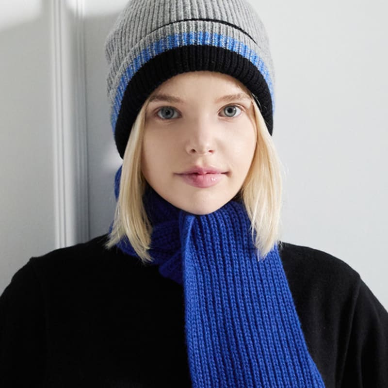 

nitina Air Wool Beanie M/GY Melange gray