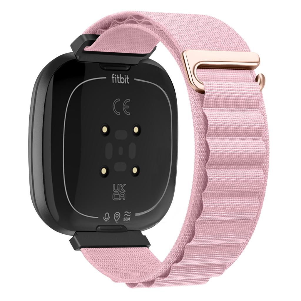 Alpine Loop Nylon Strap For Fitbit Versa 4/3 Smartwatch Replacement Sports Bracelet Wristband For Fitbit Sense 2/1 Accessories
