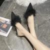 Fashion Outside Shoes Furry Women's Slippers and Ladies Sandals 39 Korea Style Slides Cheap Liquidation High Quality Top Designs Shoe