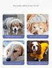 Adjustable Full Coverage Raincoat for Medium to Large Dogs: Golden Retriever, Labrador, German Shepherd - Sealed Seam, Four-Leg Design