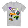 Stranger Things: Tales from Â´85 Unisex Adult Scrapbook Icons T-Shirt