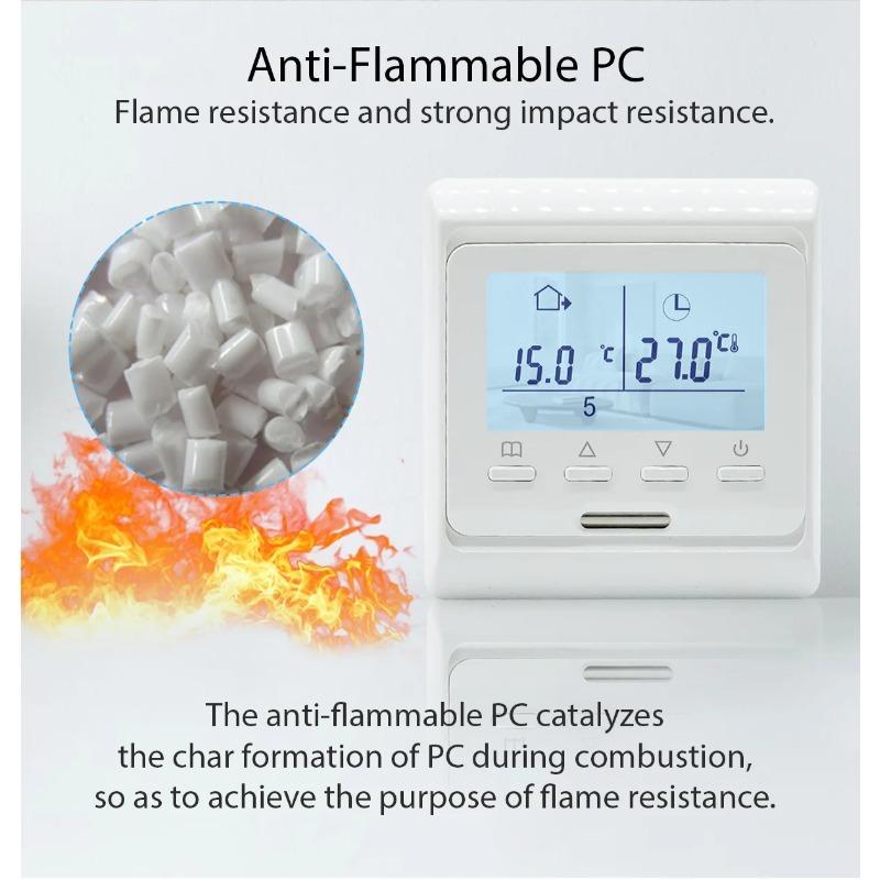 2025 New WiFi Programmable Thermostat Hot Floor 220V 16A Electric Home Floor Heating Temperature Controller APP Remote Control