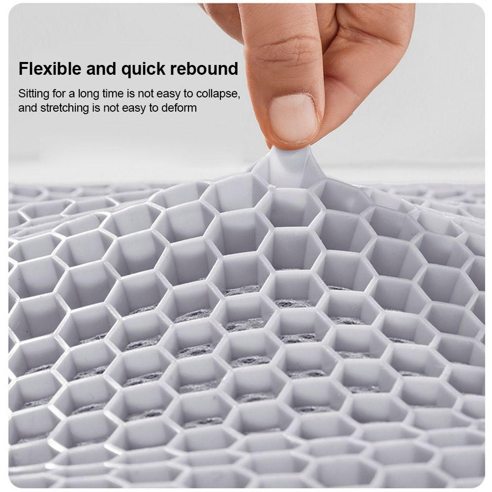 Breathable Gel Seat Cushion for Car Seat Summer Car Seat Cushion Pad Car Back Support  Home Use