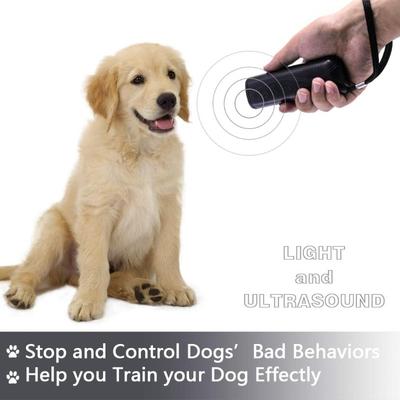 Doppelter Ultraschall Haustier Hund Abwehrer Anti Bellen Stopp Bellen Trainingsgerät Hohe Leistung Hundetrainings Abwehrmittel Ohne Batterie Haustier