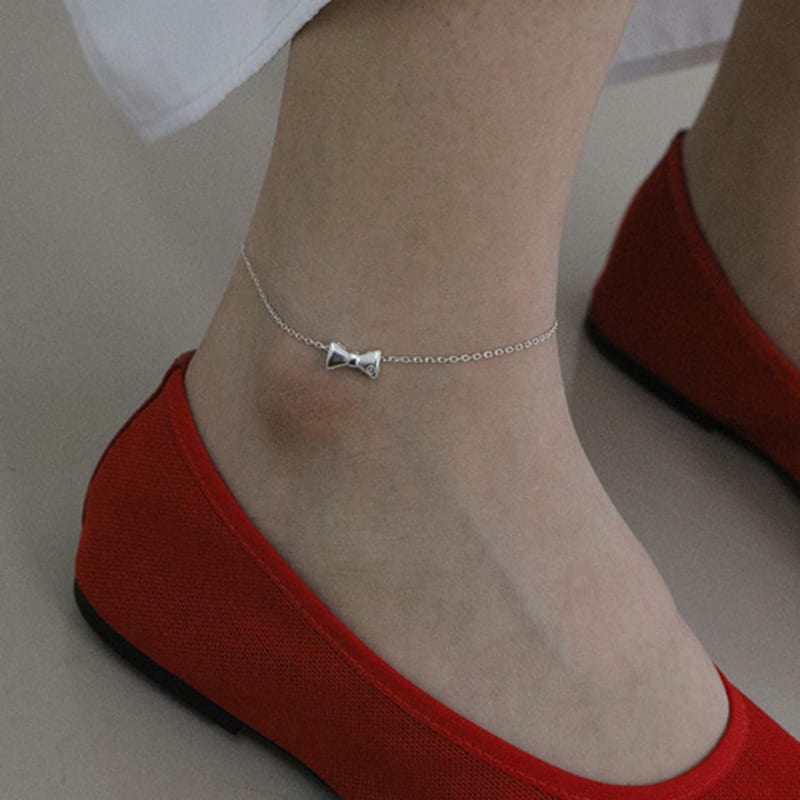 

PICOMENT [Capsule 02] Ribbon Chain anklet FREE