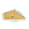 Fret Dressing Tool with Diamond Rough Edges High Precision Stainless Steel Leveler Compact