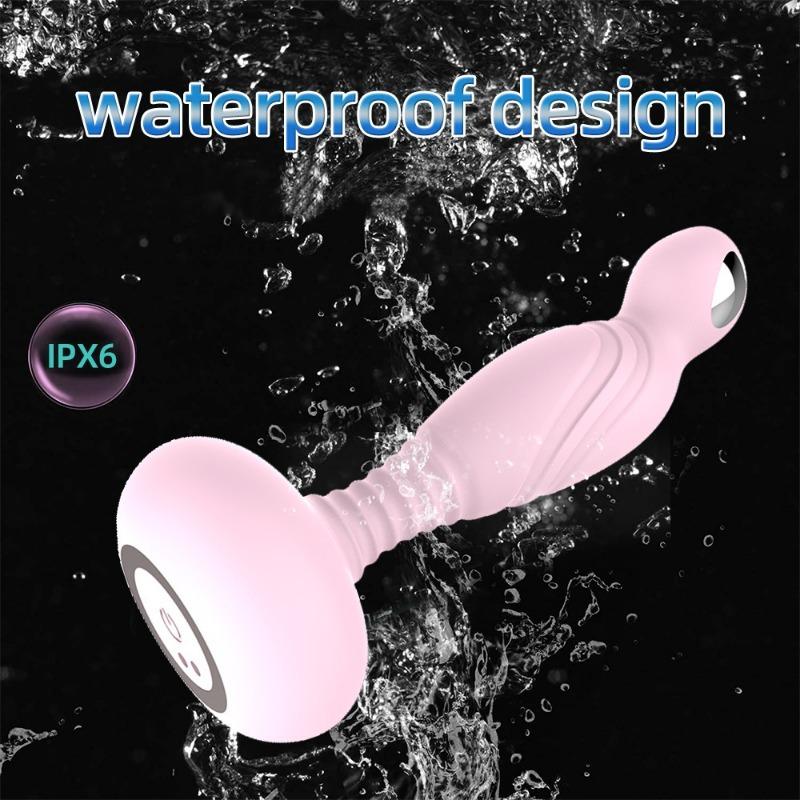 Male 10-frequency vibration 3-frequency electric shock wireless remote control pull male backyard stimulation massager sex