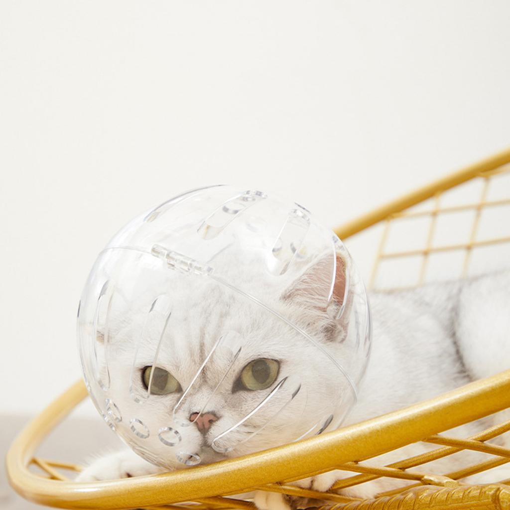 Breathable Cats Muzzles Updated Kitten Astronaut Helmet for Grooming and Nail Trimming Prevent Cats from Biting Chewing