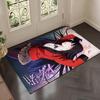 Thrilling Gambling Anime K-Kakeguruis Floor Mat Soft Thickened Flannel Door Mat Non-Slip Living Room Rug Home Decor
