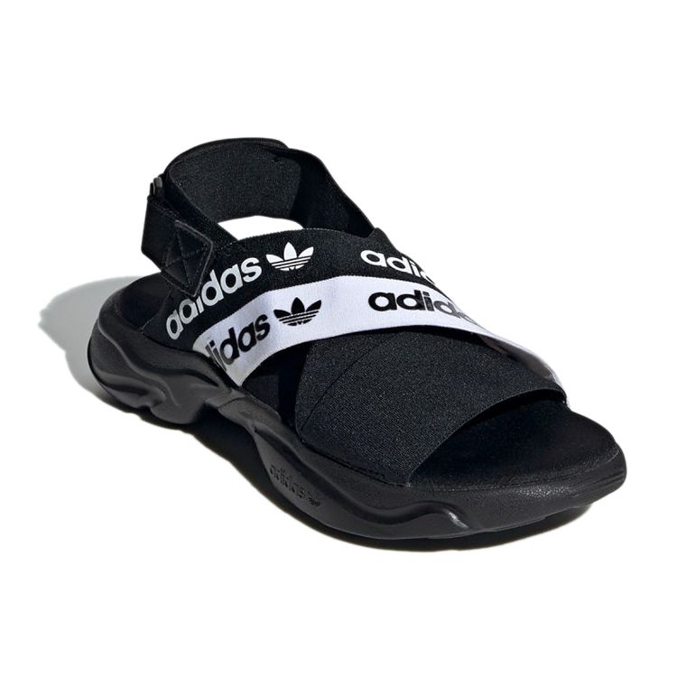 Adidas Originals Magmur Sandal Beach Sandals Women Sandals Black EF5850