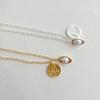LOEKA CLASSIC COIN PENDENT NECKLACE_GOLD