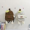 Niche Cartoon Corduroy Backpack Female College Student Small Schoolbag High School Korean Version New Ins Large-capacity Backpack