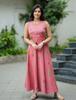 Women's Printed Cotton Top with Skirt Set Indian Bollywood Casual Wear Kurti Set
