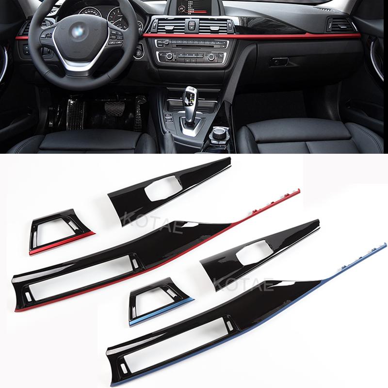 Pentru BMW Seria 3 4 3GT F30 F32 F34 F36 Consola Centrală Sport Panou Bord Piese Lungi Ornamente Panou Guri de Aer Conditionat AC