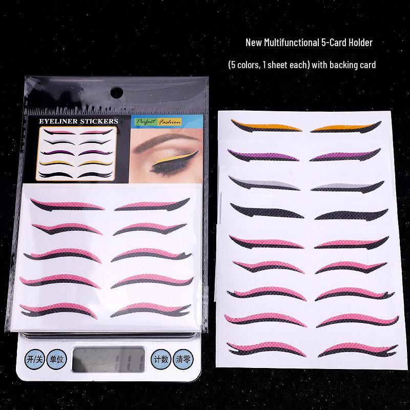 11 Bestselgende Selvklebende Katteøye- og Doble Øyelokk Eyeliner- og Øyenskyggeklistremerker