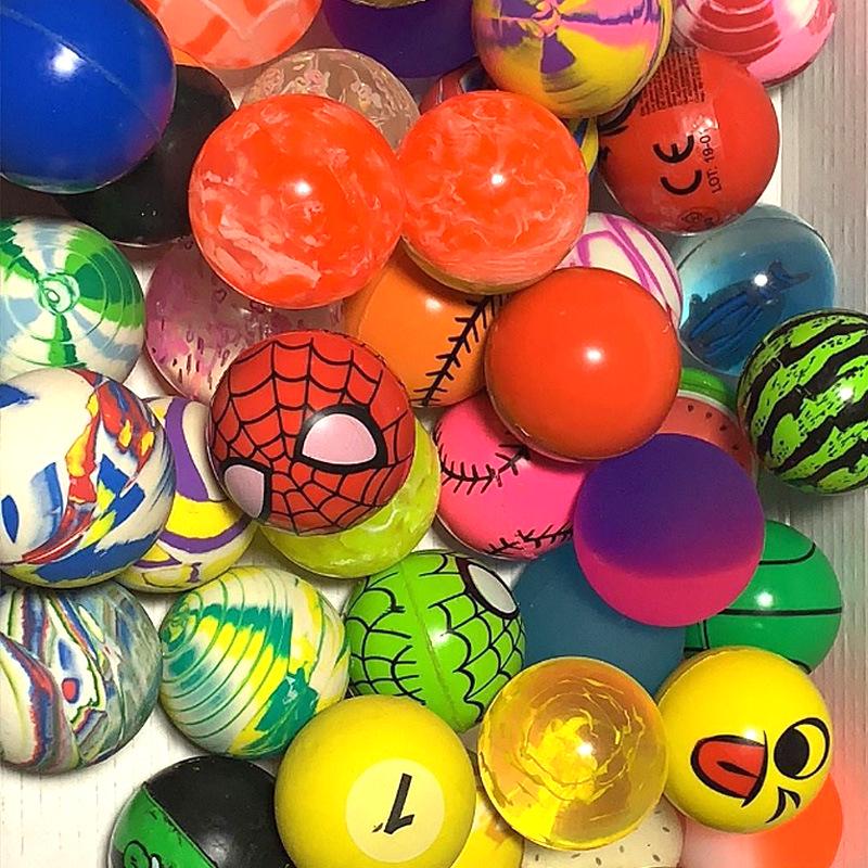 Elastic Bouncy Ball No. 32 - Solid Rubber Children's Toy for Gashapon Machines