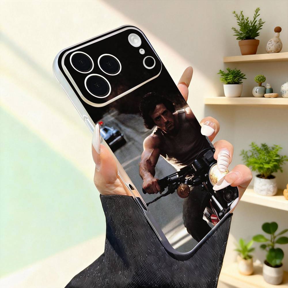 

John R-Rambo Cool For iPhone 17,16,15,14,13,12,11,Pro,Max,Plus,Mini,SE4,E Magnetic For Magsafe Wireless Phone Case iPhone14Plus