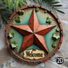 2d Flat 20*20cm Wooden Signs, Wooden Star Logos, Unique, Durable and Easy To Hang Wooden Decorations Suitable for Bedrooms, Kitchens, Restaurants