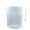 Bingyue 1000ml Plastic Graduated Measuring Beaker with Handle