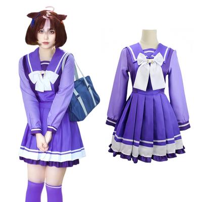 Uma Musume Cosplay Tracen Academy Cosplay Costume Cinderella Gray Cosplay Costume Suitable for All Characters Group Cosplay Uniform Gym Clothes