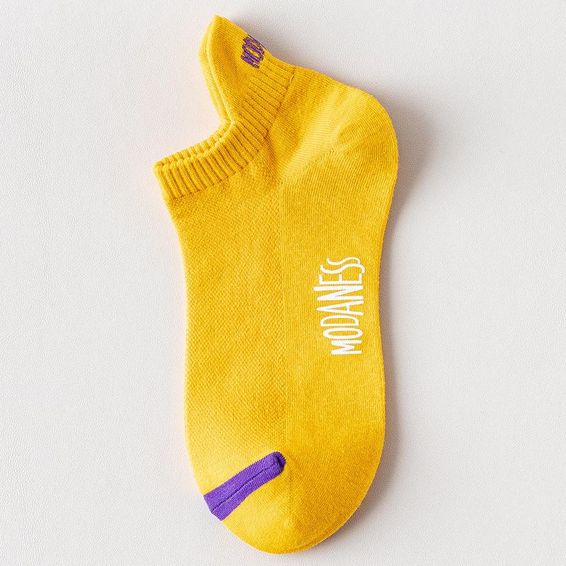 

Легкие дышащие спортивные носки для мужчин Zhuji - летние, с низким вырезом, с сеткой и защитой пятки One Size